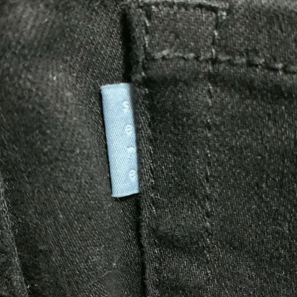 Sene Cailee Hills Women Sizeless Air Straight Black High-Rise Full Length Jeans - Picture 10 of 13